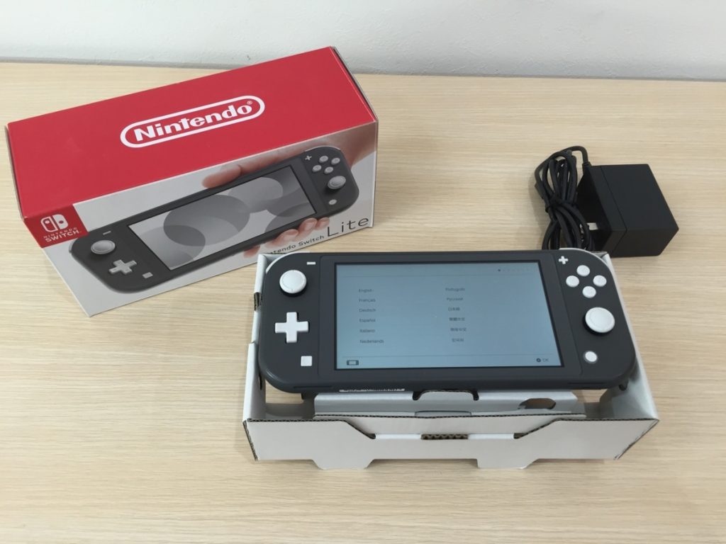 任天堂 Nintendo スイッチ ライト本体 Nintendo Switch Lite グレー 動作確認済 初期化済