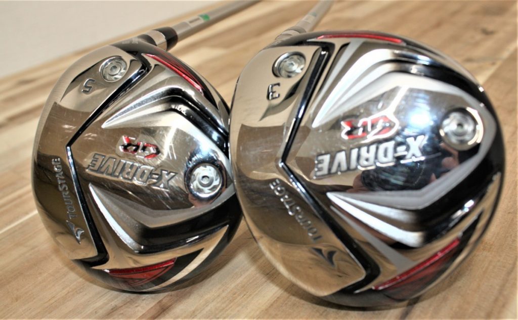 Bridgestone Tourstage X-Drive GR 3W 5W Fubuki k60cts Frex-S ２本組み
