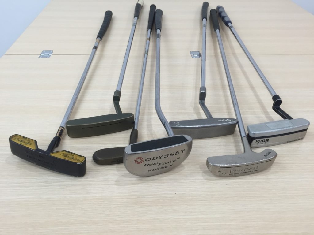 ゴルフ パター7本セット PARTNER PRGR GOLF PING ODYSSEY SLOTLINE 他など