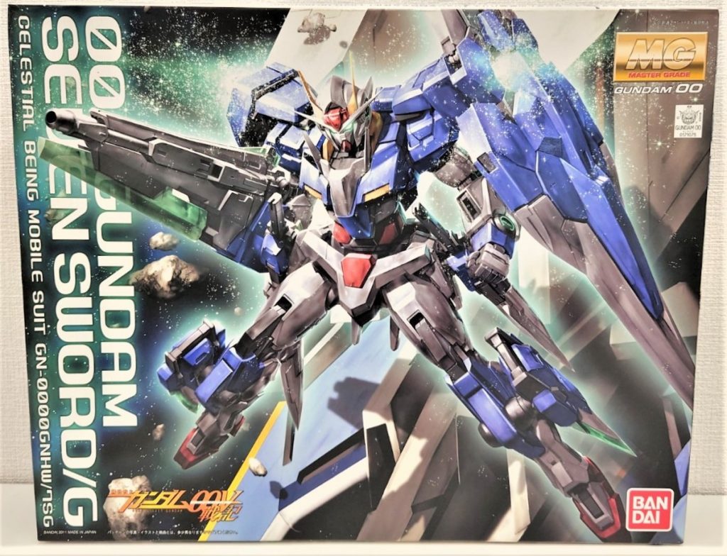 MG1/100 GN-0000GNHW/7SG ダブルオーガンダム セブンソード/G 機動戦士ガンダム00 BANDAI バンダイ 未組立