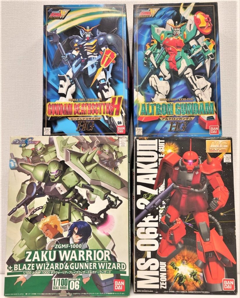 HG 1/144 機動戦士ガンダム ガンプラ まとめ④ 4箱セット BANDAI バンダイ 未組立