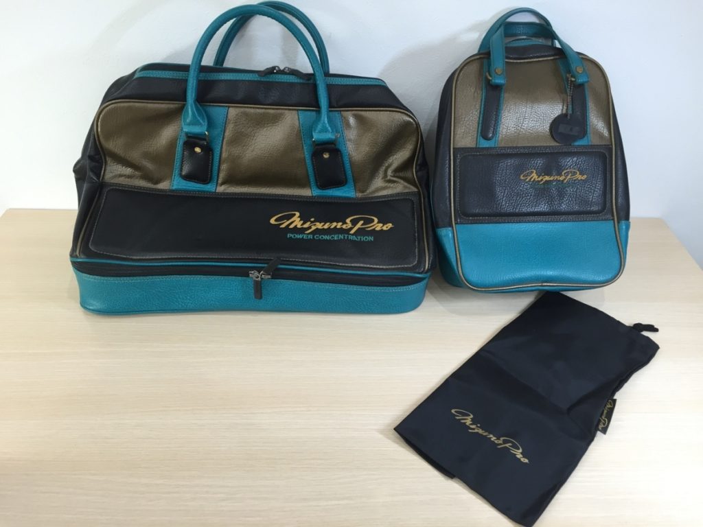 MIZUNO PRO ミズノプロ バッグ ゴルフ スポーツバッグ ボストンバッグ(2層式) シューズバッグ 2個セット