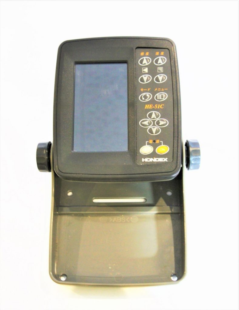 ホンデックス　カラー液晶魚探　HE-51C　HONDEX　ポータブル魚群探知機