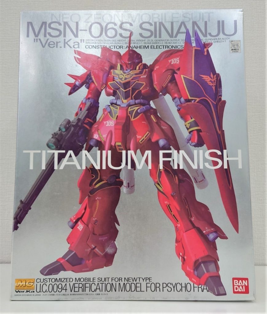 MG 1/100 MSN-06S シナンジュ Ver.Ka. SINANJU 機動戦士ガンダムUC バンダイBANDAI 未組立