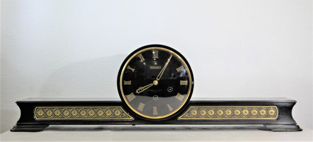 SEIKO THREE CHIMES 7 JEWELS ゼンマイ 置き時計 セイコー 機械式 ゼンマイ ヴィンテージ 昭和レトロ