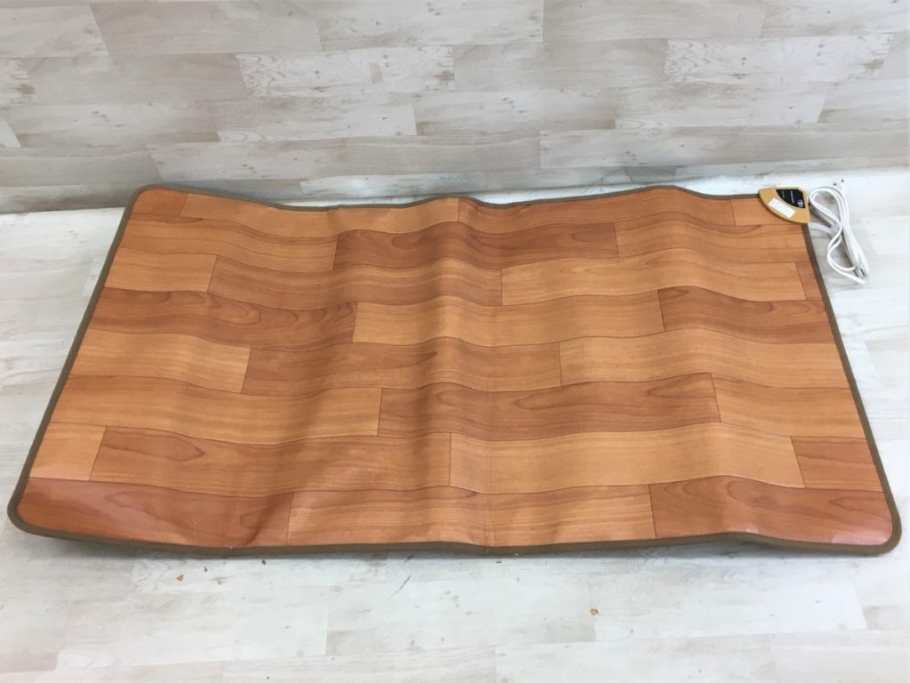 椙山紡織 NAKAGISHI ホットテーブルマット NA-171TM フローリングタイプ 木目調 ブラウン 2012年製 なかぎし