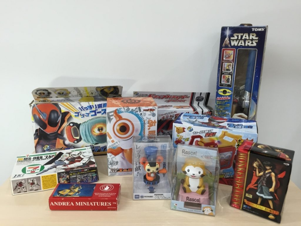 おもちゃまとめ 10点セット 現状品 仮面ライダーゴースト スターウォーズ ガンダム ワンピース他