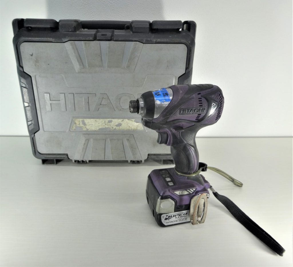 HITACHI 日立 インパクトドライバ WH 14DBAL 充電式インパクトドライバー