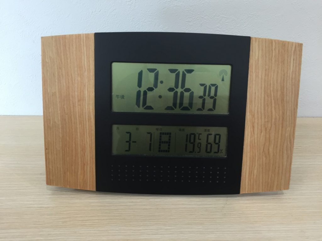 デジタル 置き時計 湿度計 温度計 アラーム