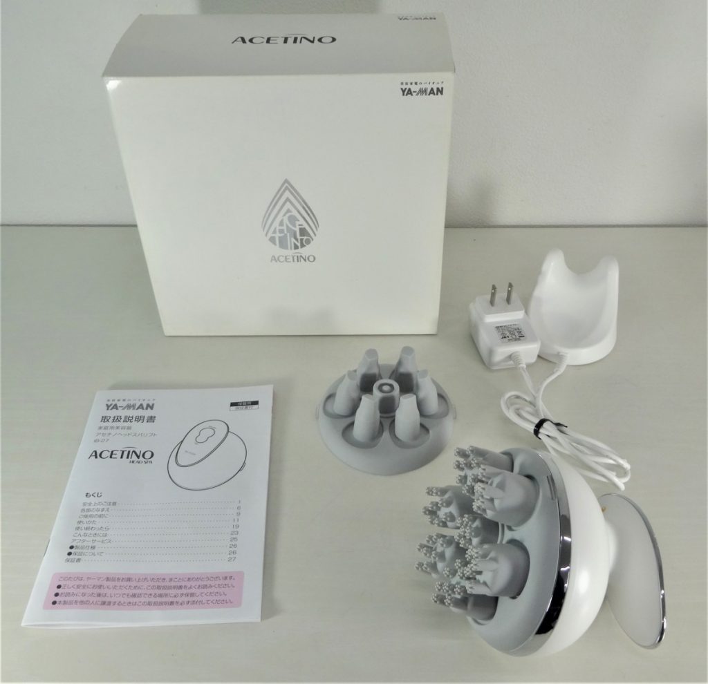 YA-MAN アセチノヘッドスパ リフト IB-27 ホワイト