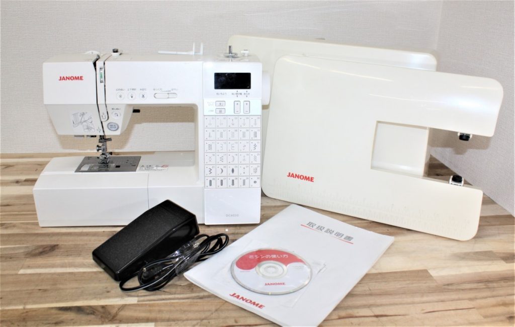 通電OK　JANOME　ジャノメ　コンピューターミシン　DC6030　809型　ハンドクラフト　動作確認済み