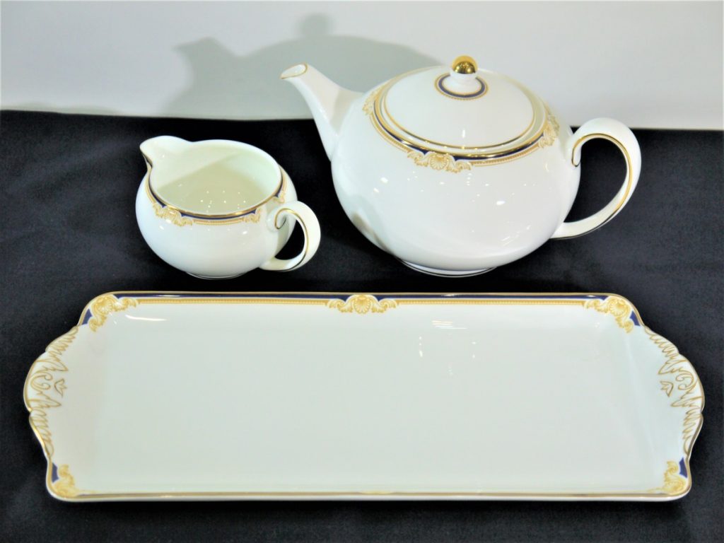 WEDGE WOOD ウェッジウッド ティーセット ポット カップ プレート 3点セット 食器