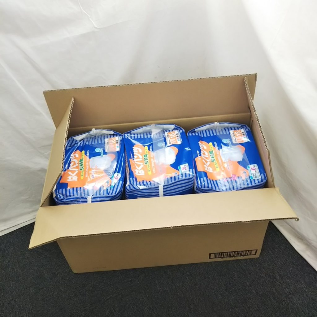 未使用 大量 イワツキ はくパンツ LLサイズ ウエスト90~125cm 18枚×3パック 現状品
