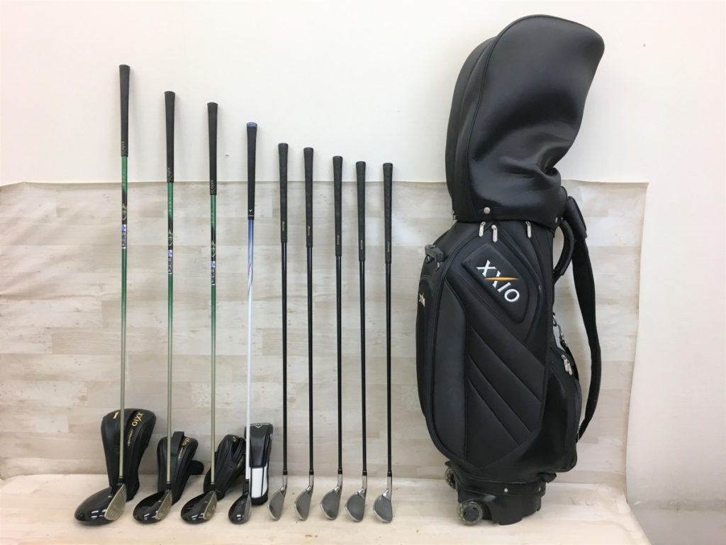 XXIO Callaway MIZUNO セット FLEX R R-1 ドライバー フェアウェイウッド ユーティリティ アイアン キャディバッグ