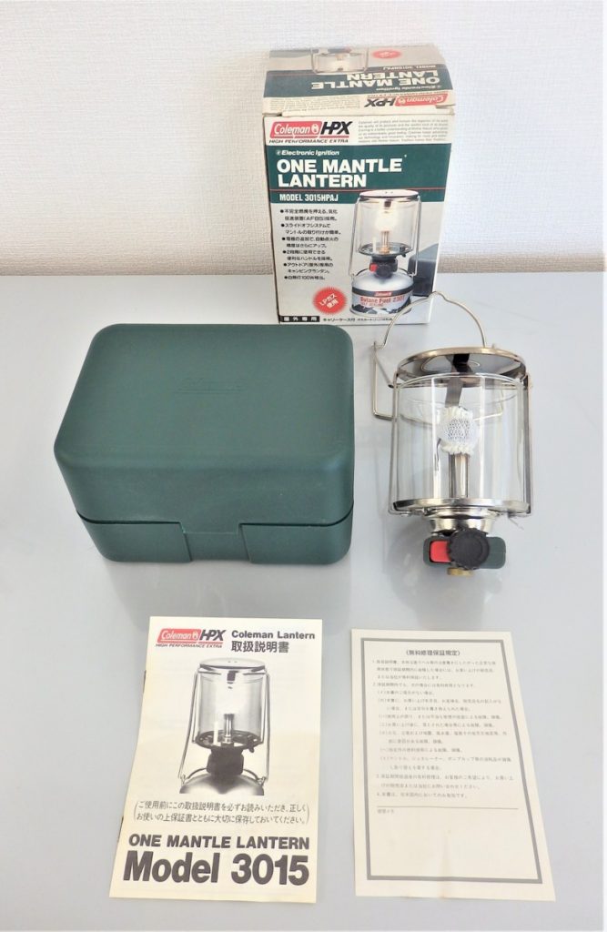 Coleman コールマン ワンマントルランタン ONE MANTLE LANTERN MODEL 3015HPAJ ケース 外箱付き