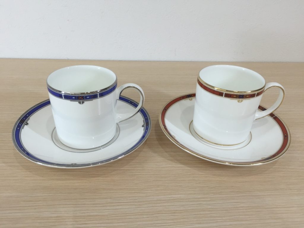 WEDGWOOD ウエッジウッド COLORADO KINGSBRIDGE カップ 受け皿付き 2個セット