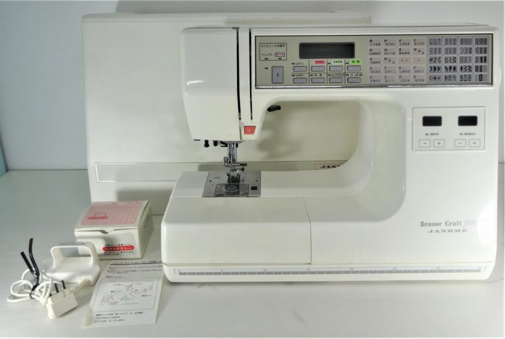 JANOME Sensor craft 7000 電動 ジャノメミシン