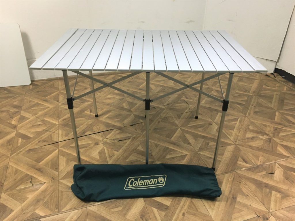 Coleman TWO WAY ALMINUM ROLL TABLE 6 2WAY ロールテーブル6 アルミニウム 収納ケース キャンプ BBQ コールマン