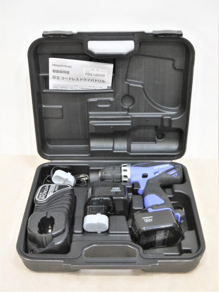 動作OK HITACHI 日立工機 12V コードレスドライバドリル FDS12DVD
