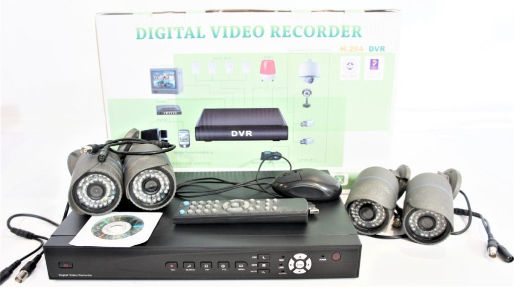 防犯 セキュリティカメラ デジタルビデオレコーダー 4 Channel H.264 Digital Video Recorder