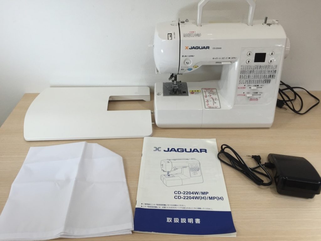 JAGUAR コンピューターミシン CD-2204W 家庭用ミシン