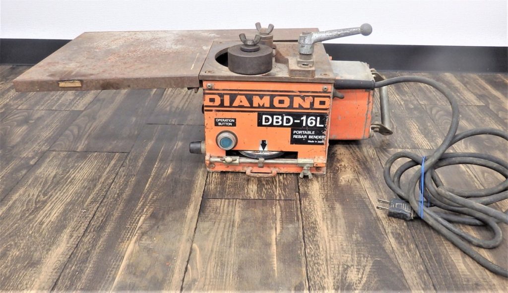DIAMOND 鉄筋ベンダー DBD-16L 角度調整付き 100V