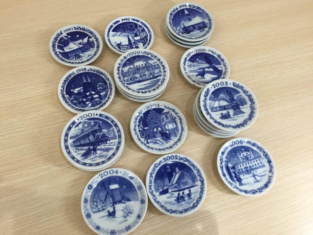 ROYAL COPENHAGEN ロイヤルコペンハーゲン ミニプレート イヤープレート 20枚セット