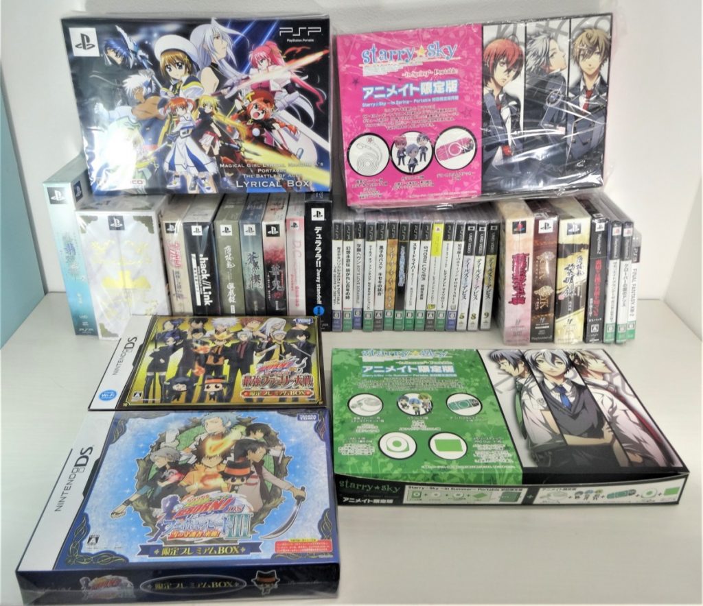 ソフトまとめ PSP 27本 PS2 6 本 PS3 1本 DS 2本