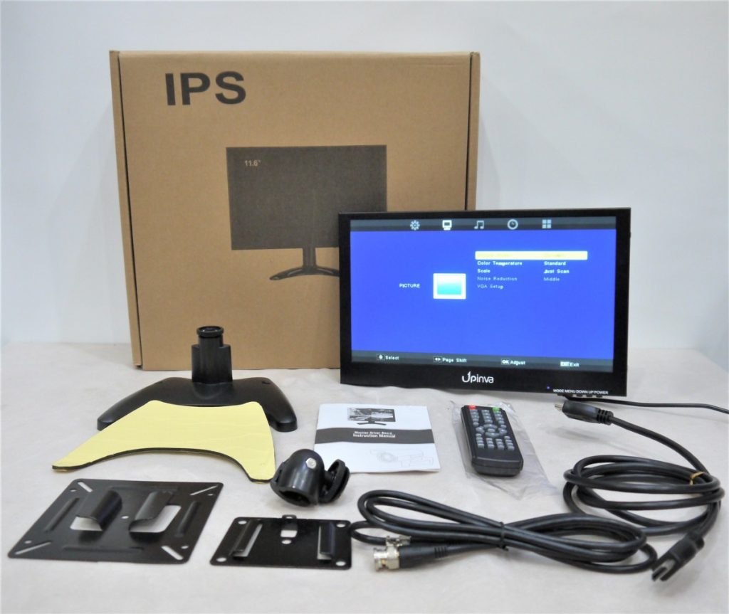 通電のみ モニター/Upinva KJ-116iPS 11.6 LED