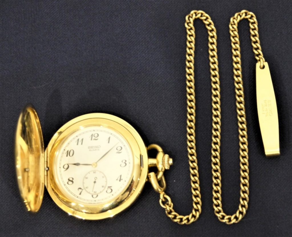 SEIKO セイコー懐中時計 7N07-0010 ゴールド