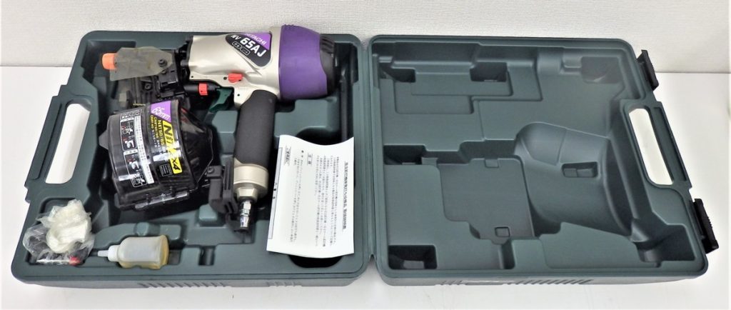 HITACHI 日立工機 65mm 常圧エア釘打ち機 NV65AJ エアーツール 内装業 大工道具