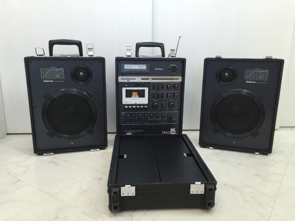 National ナショナル Disco BS ディスコBS RX-A2 FM/AM ステレオ ラジカセ 2wayスピーカー
