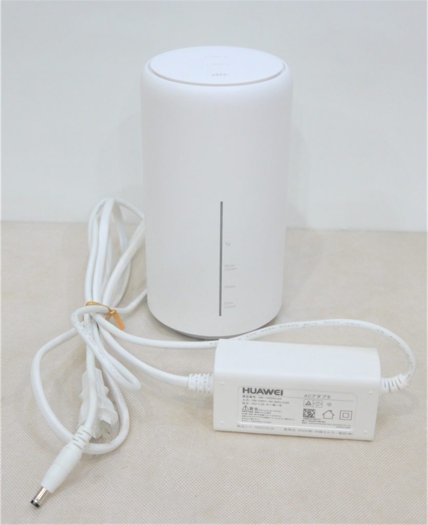 通電のみOK Huawei Wi-Fiルーター Speed Wi-Fi HOME L02　HWS33MWA