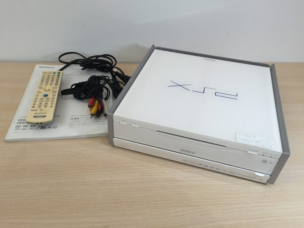 通電確認済み ソニー SONY PSX DESR-7100 DVDレコーダー 取説リモコン付き 現状品