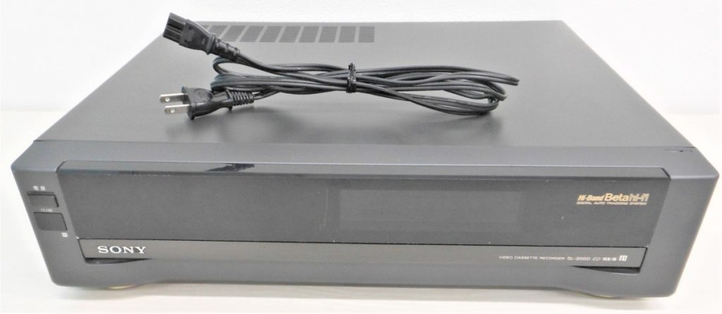 SONY Hi-Band Betamax SL-200D ソニー ベータマックス ハイバンド ビデオデッキ ベータ β ビデオ