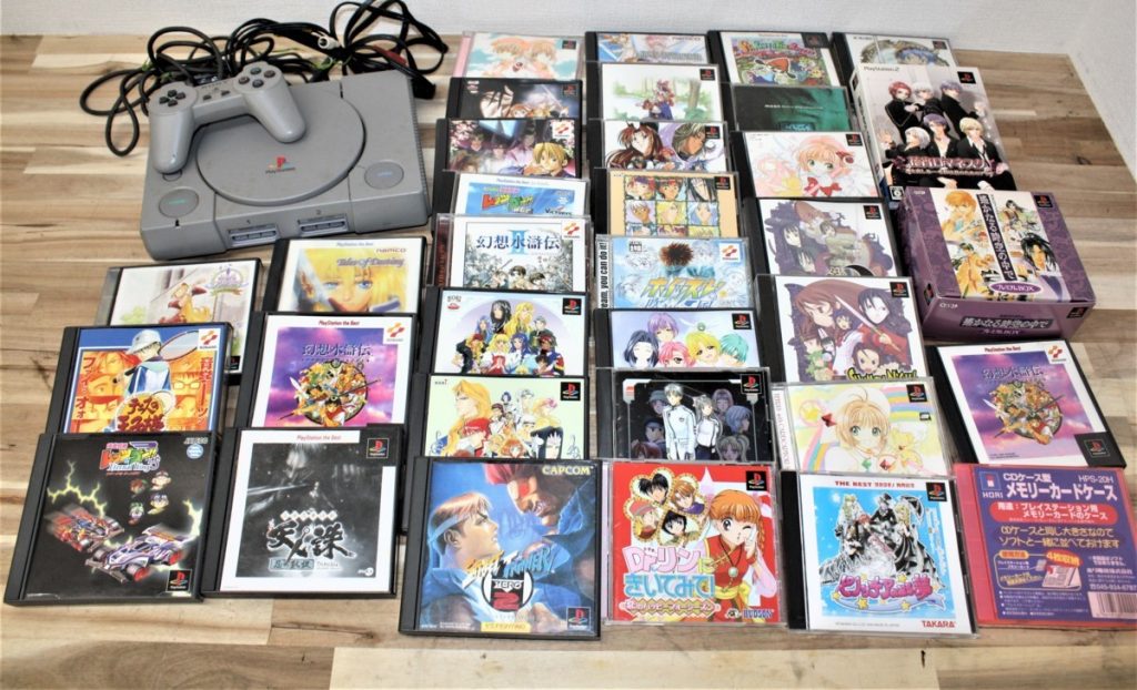 SONY PLAY STATION SCPH-5500 本体 カセット まとめ 動作未確認