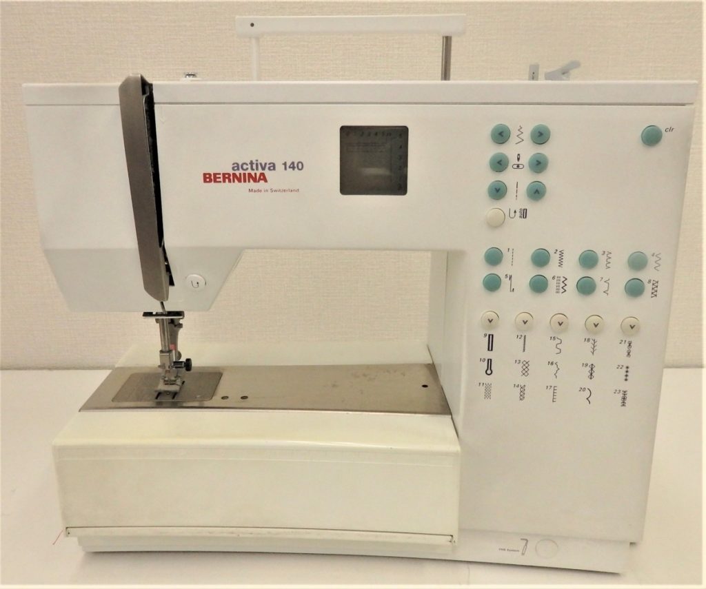 【現状品】BERNINA activa140 ミシン ベルニナ アクティバ フットコントローラー付き スイス製 ジャンク