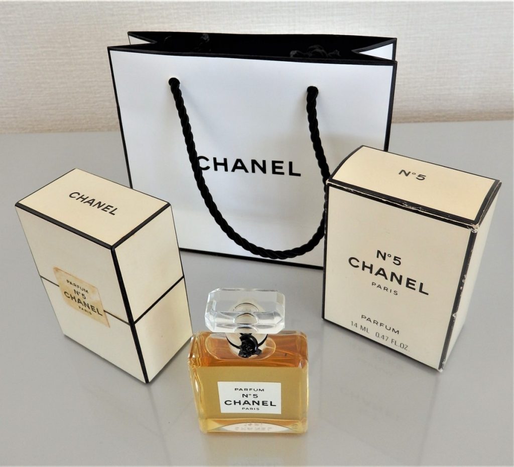 シャネル CHANEL PARIS N°5 14ml 0.47 ＦＬ.OZ. 中身未開封 香水 箱、紙袋付き