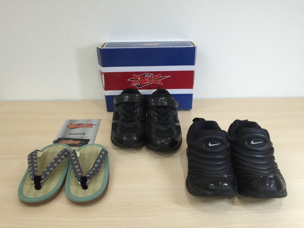 NIKE ナイキ ダイナモフリー 18.5cm /MACHGT マッハジーティー 21cm/ケンコー ミサトっ子 草履 下駄