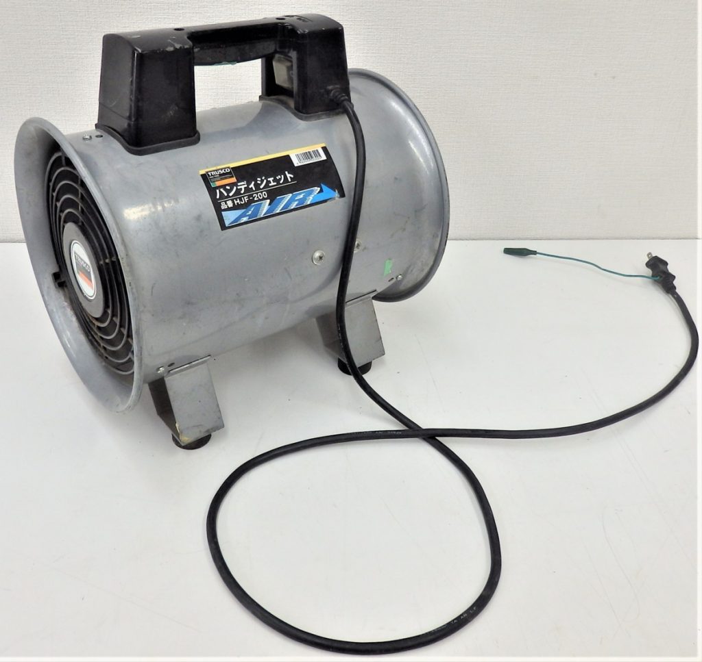 トラスコ TRUSCO ハンディジェット 送風機 ブロワー 羽根外径200mm HJF-200 動作確認済み