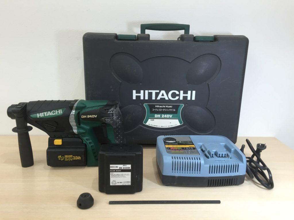 HITACHI KOKI 充電式 コードレス ロータリ ハンマードリル DH24DV