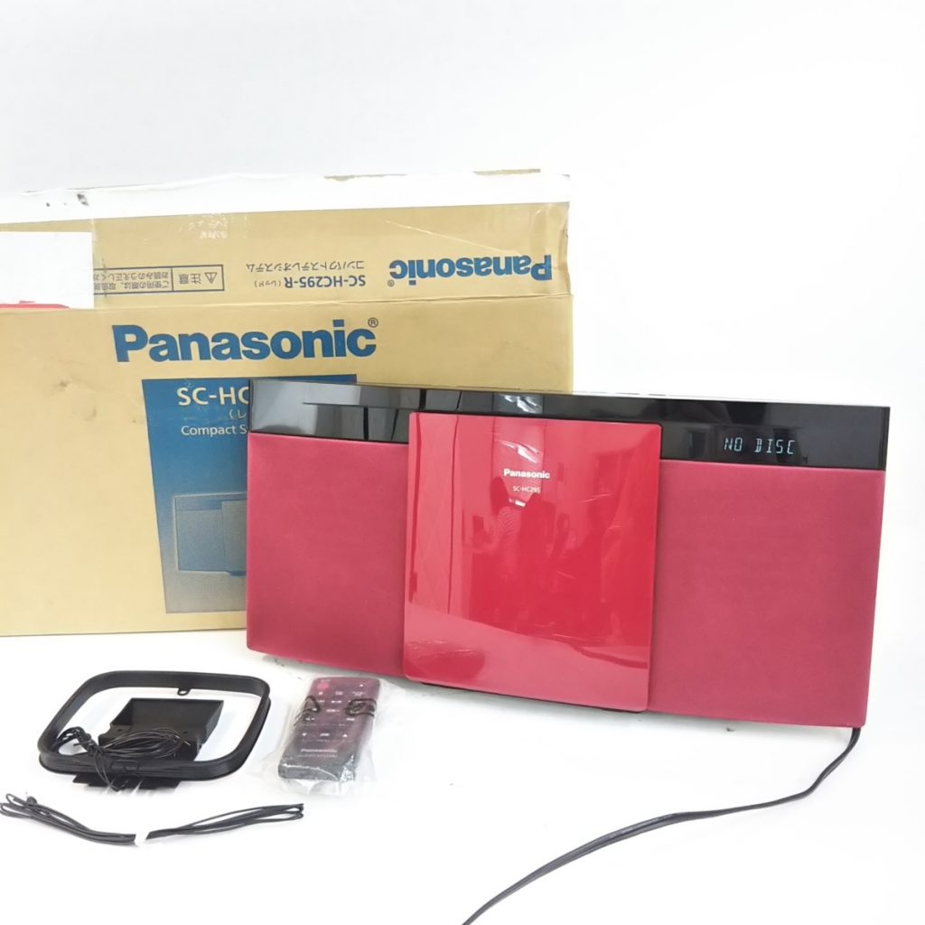 通電OK!!Panasonic パナソニック コンパクトステレオシステム SC-HC295 2016年製 現状品