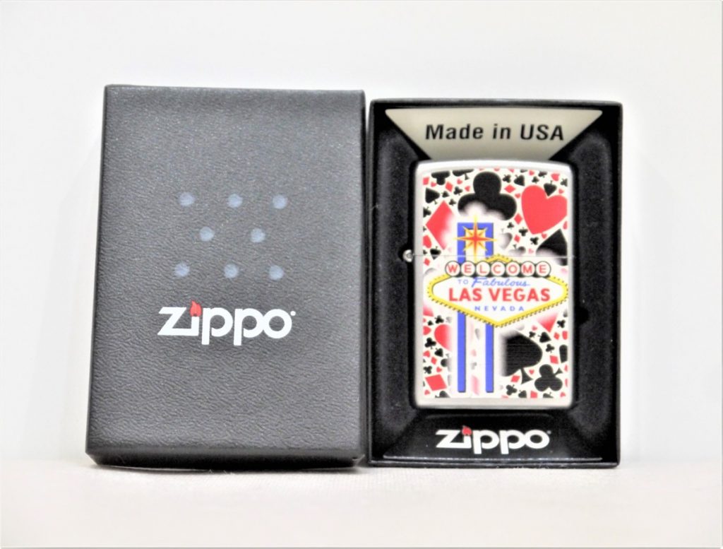 zippo/ジッポー WELCOM LAS VEGAS NEVADA Made in USA