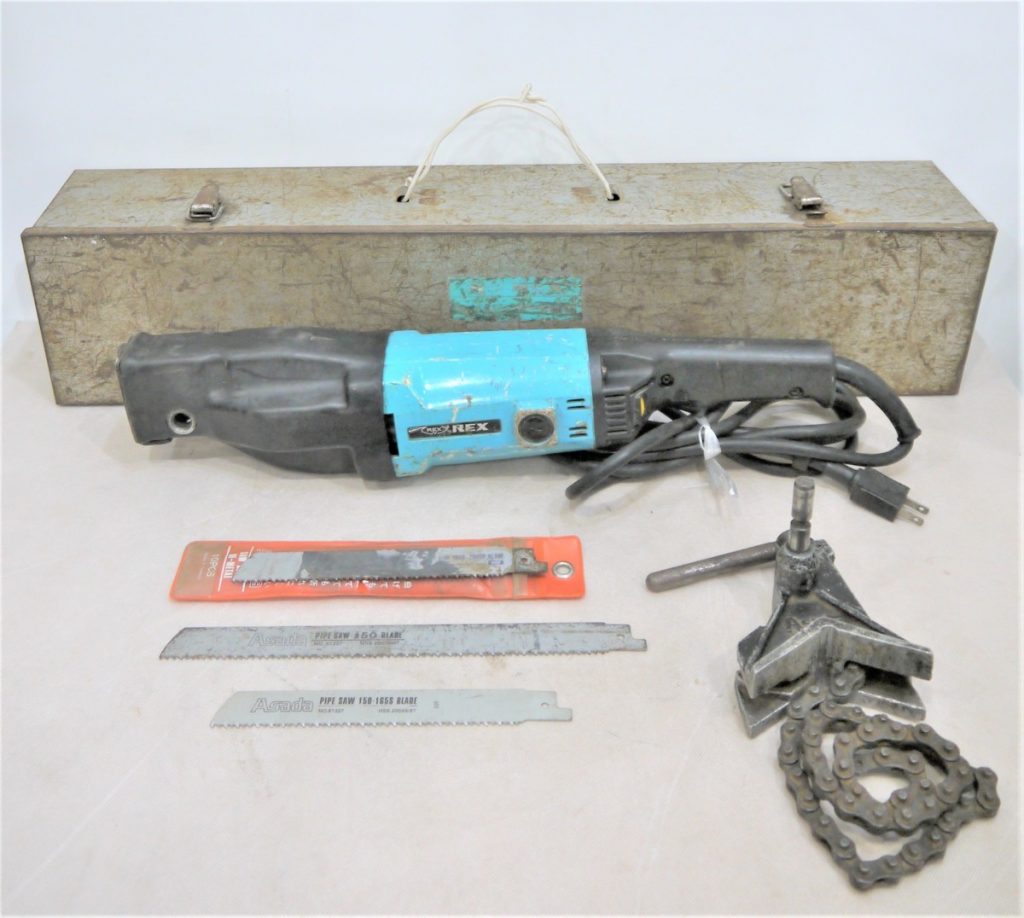 REX レッキス工業 ハイパーソー150 切断機 XS150 電動工具 チェーンバイス セーバーソー