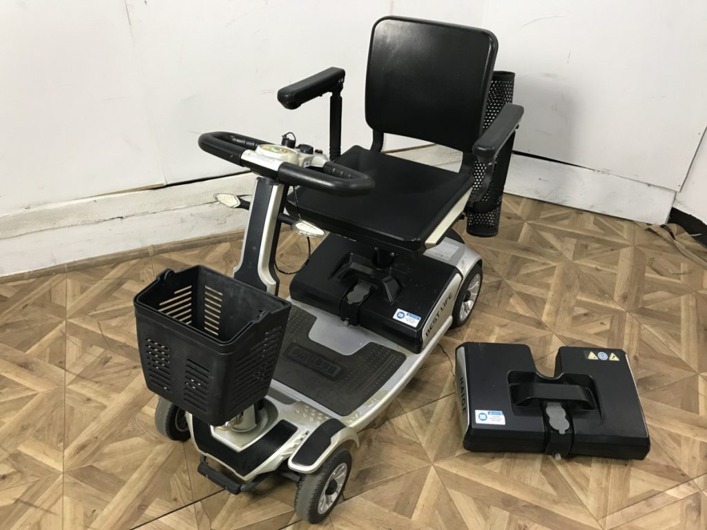 HAIGE HG-DWAC01 電動シニアカー 電動車椅子 充電式 ハイガー バッテリー予備付き
