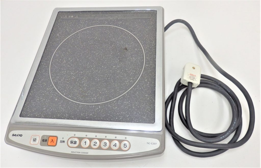 サンヨー 電磁調理機器(卓上タイプ) TIC-C207 業務用 IH調理器 卓上型 200V 調理器 IHコンロ 加熱 調理 電磁 三洋電機
