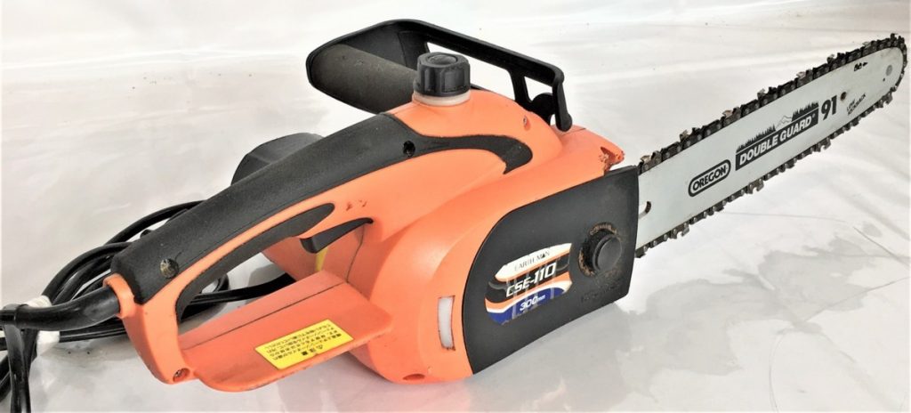 EARTH MAN　電気チェーンソー　300mm　CSE-110　通電確認済