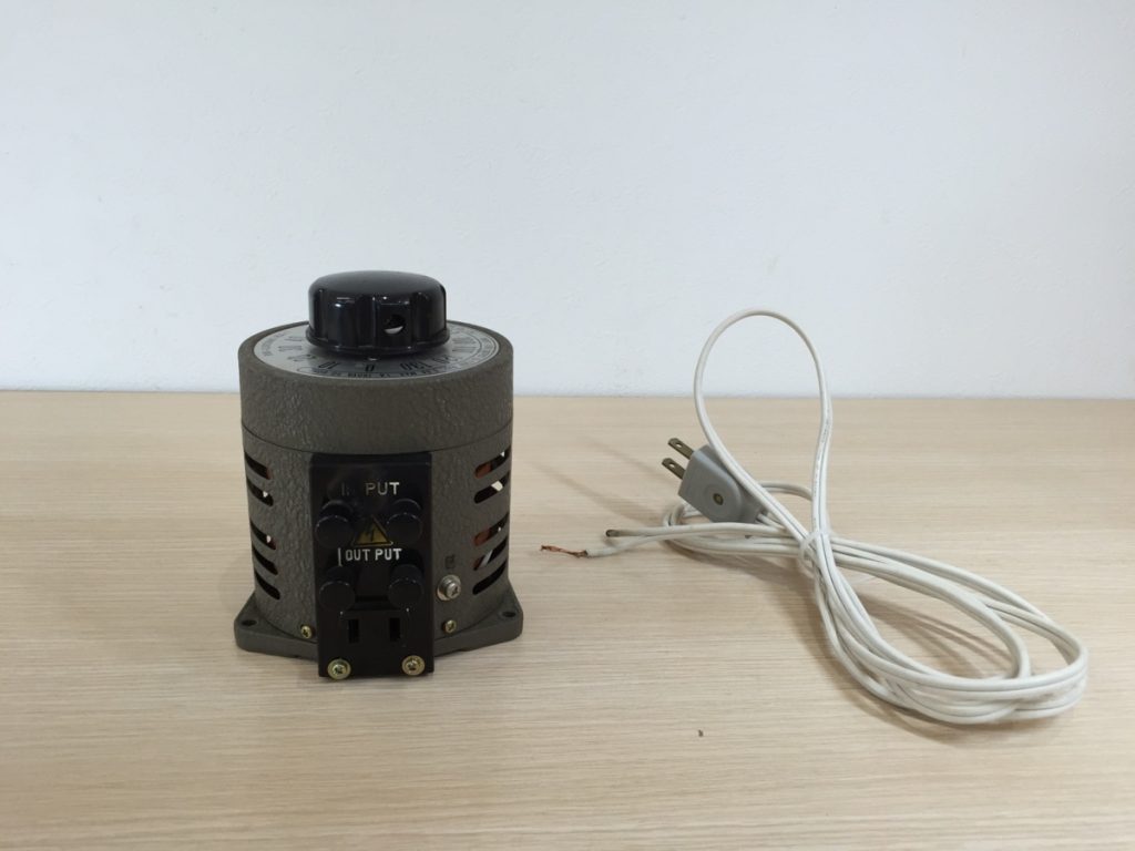 変圧器 東京理工舎 スライドトランス TOKYO-RIKOSHA RIKO-SLIDETRANS RSA-1 現状品 