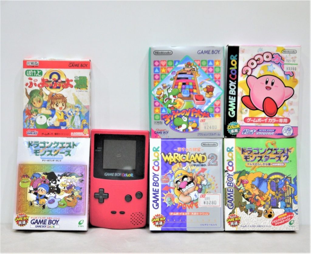 Nintendo/任天堂 CGB-001 GAME BOY COLOR/ゲームボーイカラー＆ソフト6本セット