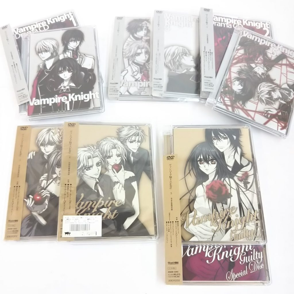 ヴァンパイア騎士 初回生産限定版/完全生産限定版 DVD 抜けあり 現状品